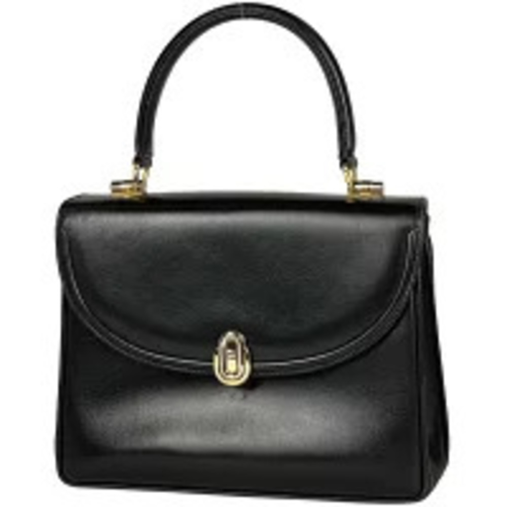 Gucci GG handbag leather black